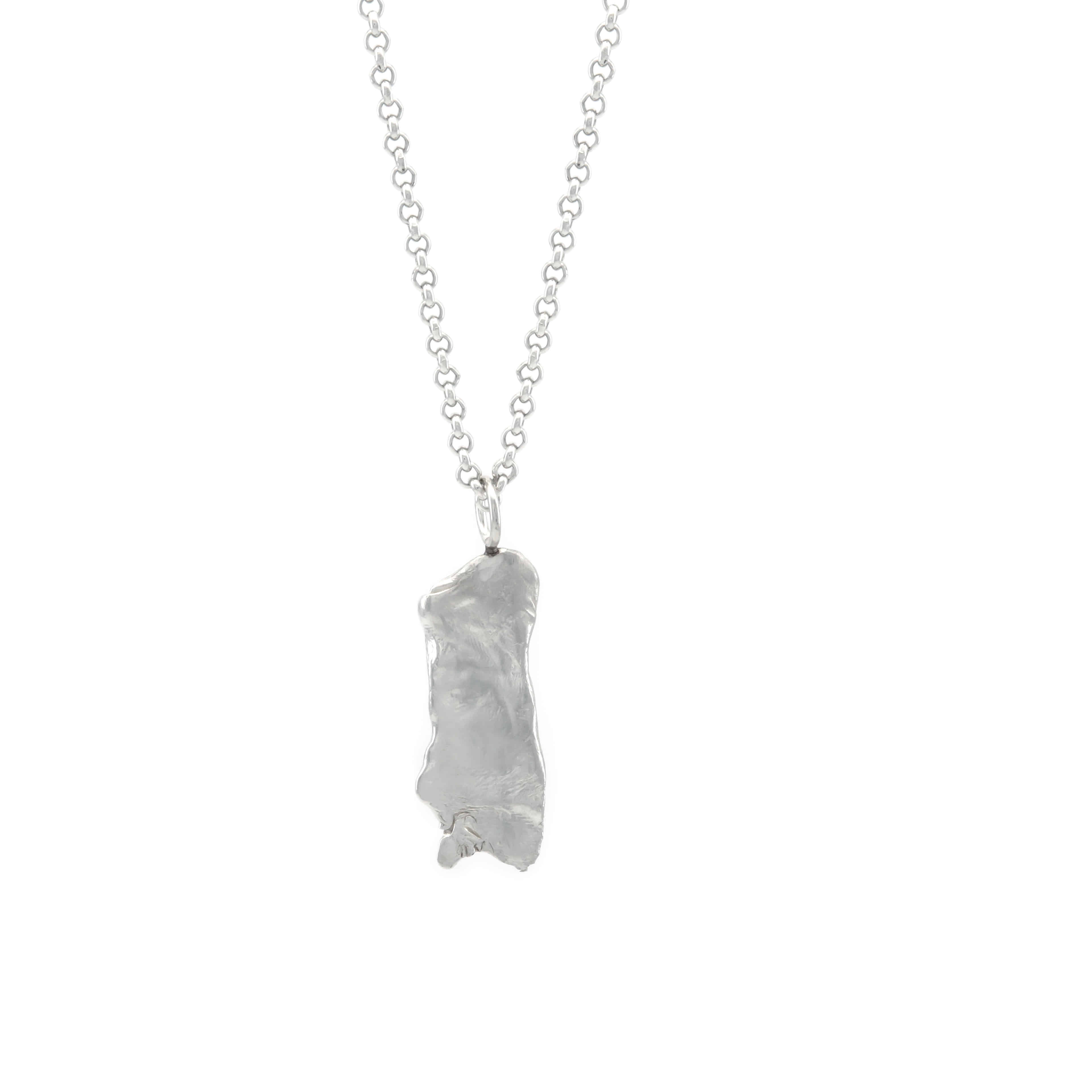 quartz necklace_big lump