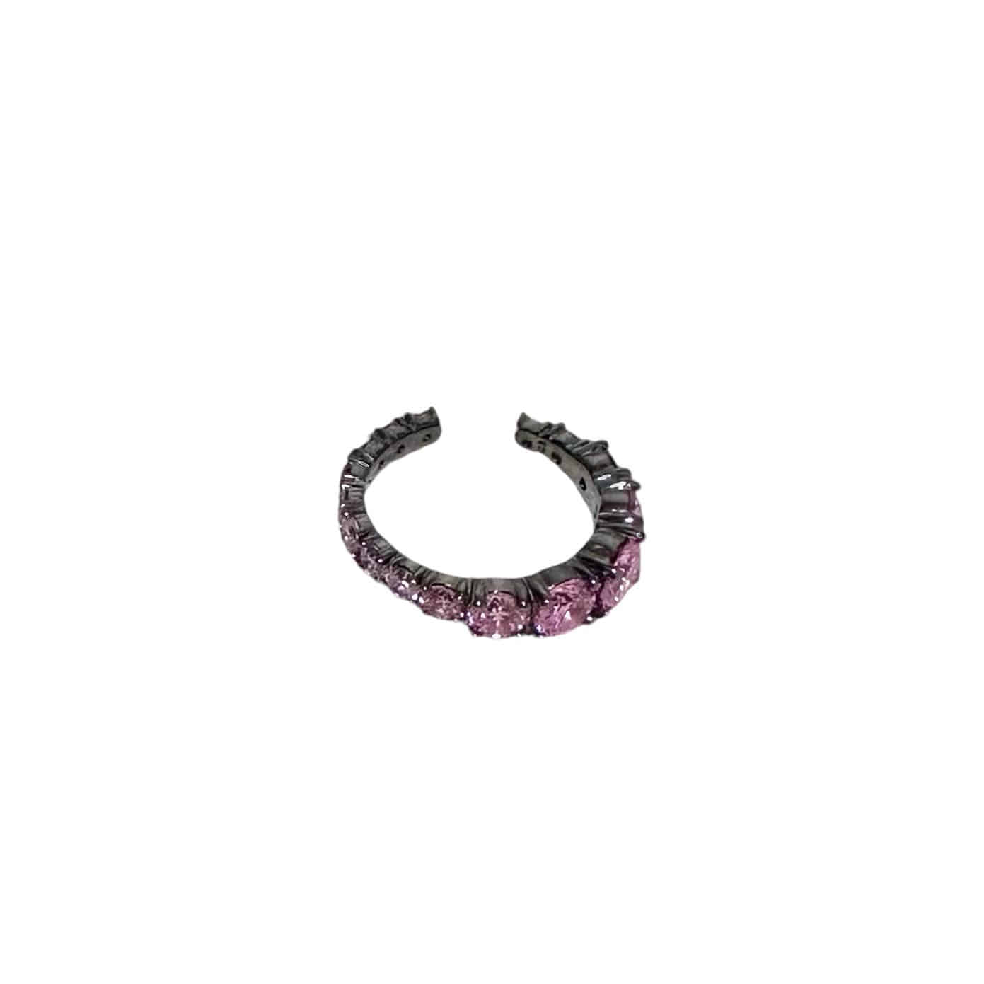 pink stone earcuff