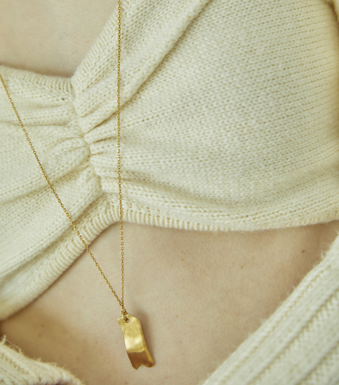 LUMP NECKLACE_GOLD