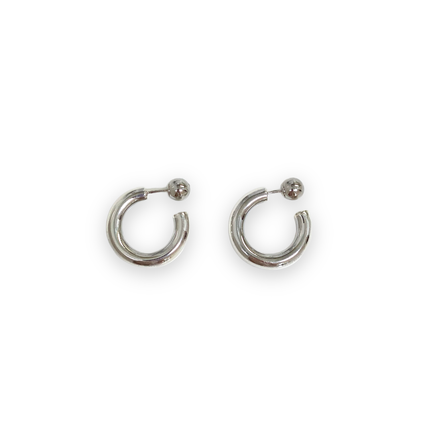 hoop earring silver