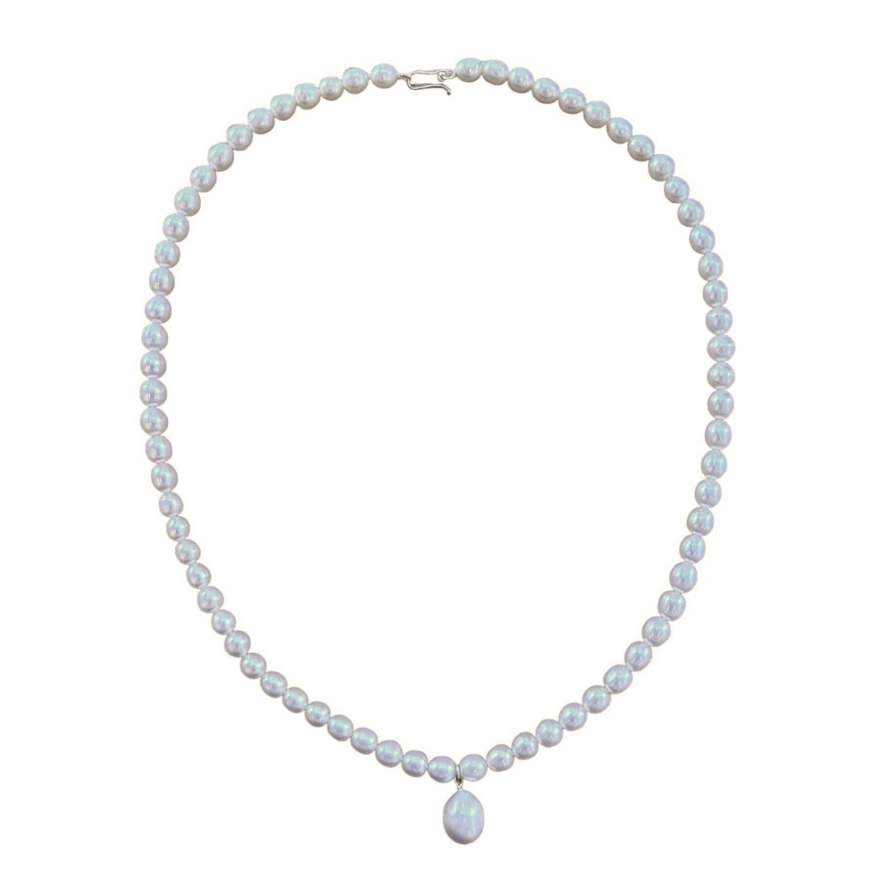 big ball pearl necklace