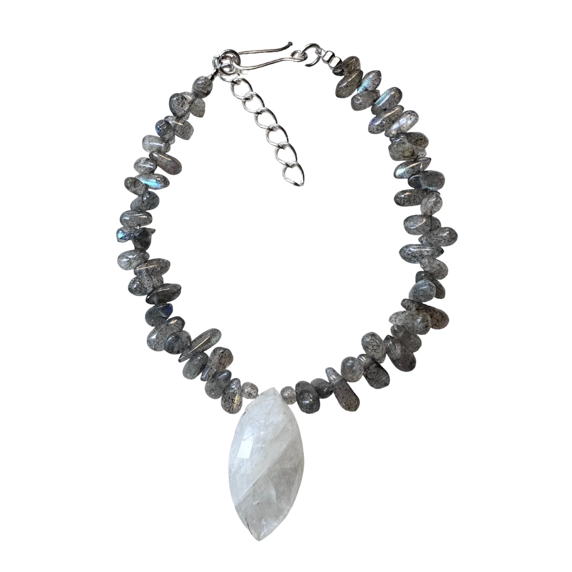 grey stone bracelet