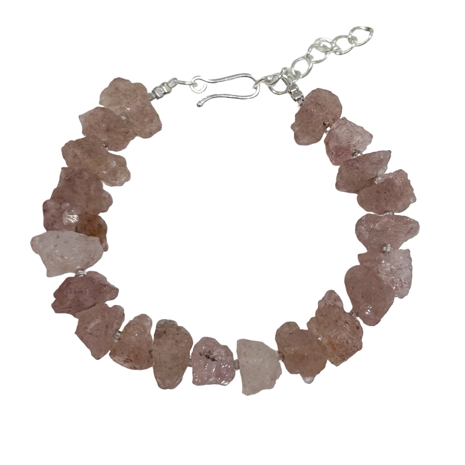 pink stone bracelet